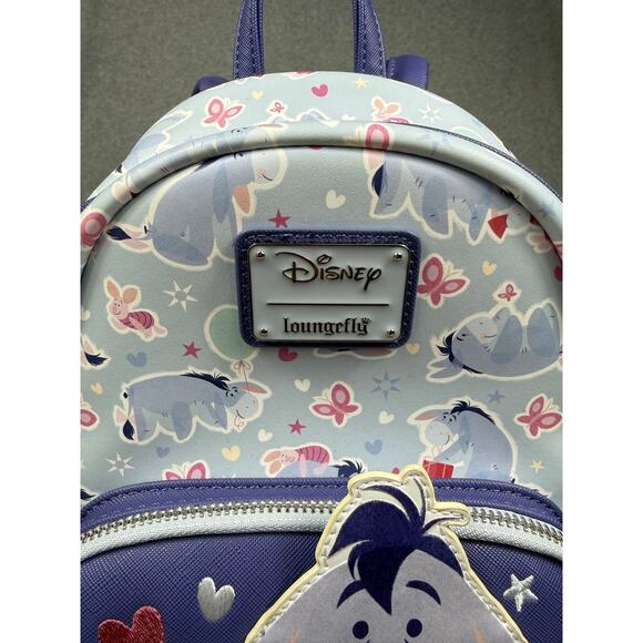 Loungefly Disney Winnie the Pooh Eeyore and Piglet Butterfly Mini Backpack main image 10